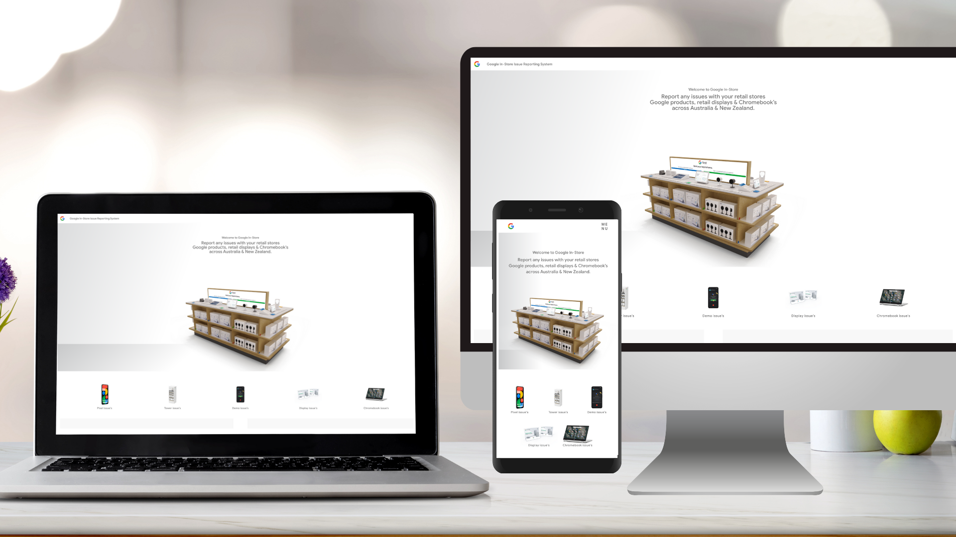 Google clone project preview